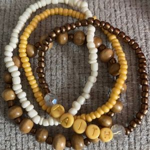 Beaded Stretch Bracelet Set